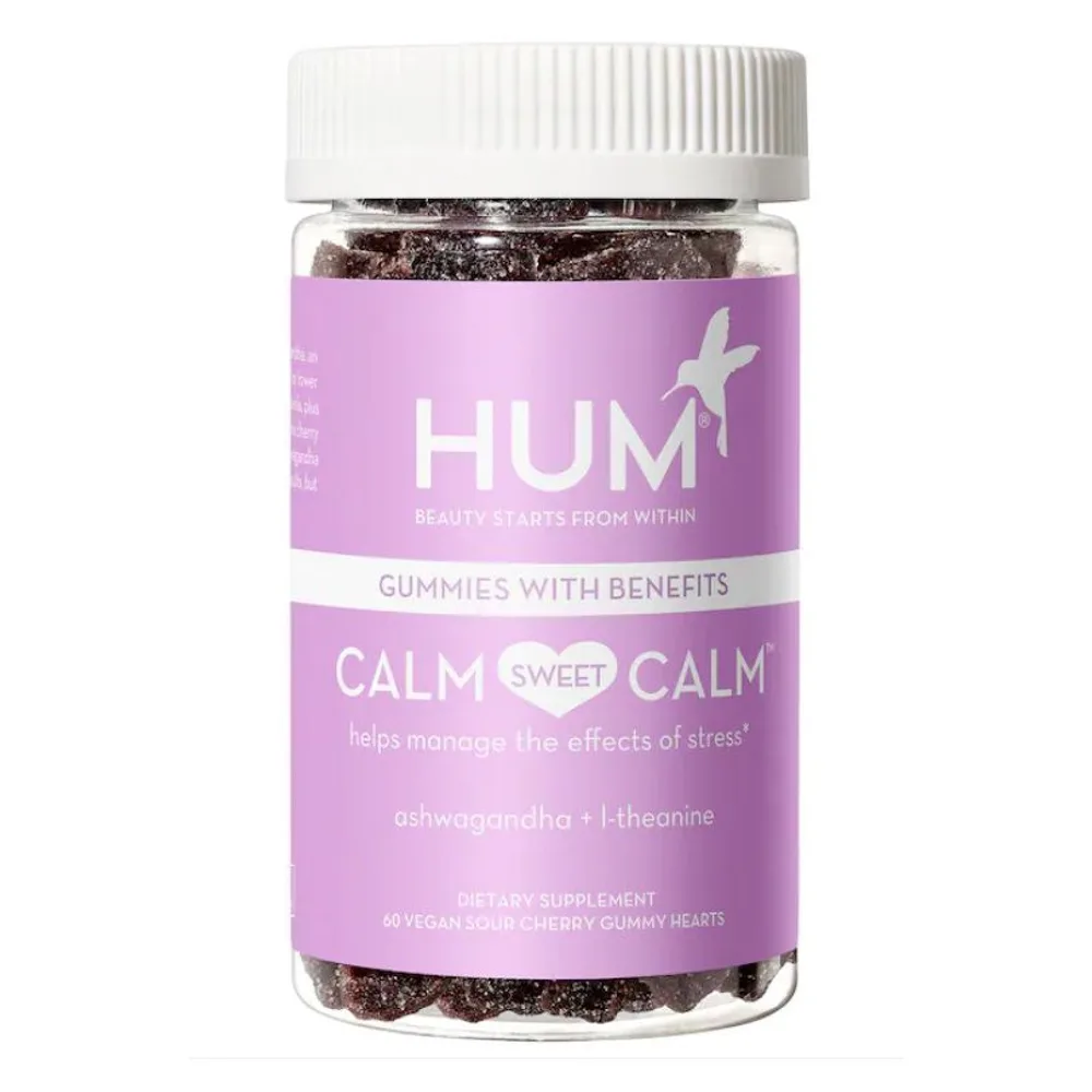 HUM Nutrition Calm Sweet Calm™ Stress Management Vegan Gummies with Ashwagandha & L-Theanine