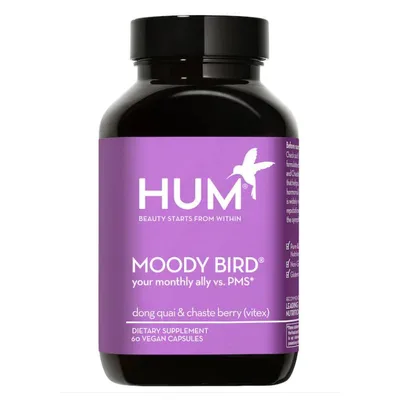 HUM Nutrition Moody Bird™ PMS Support Supplement