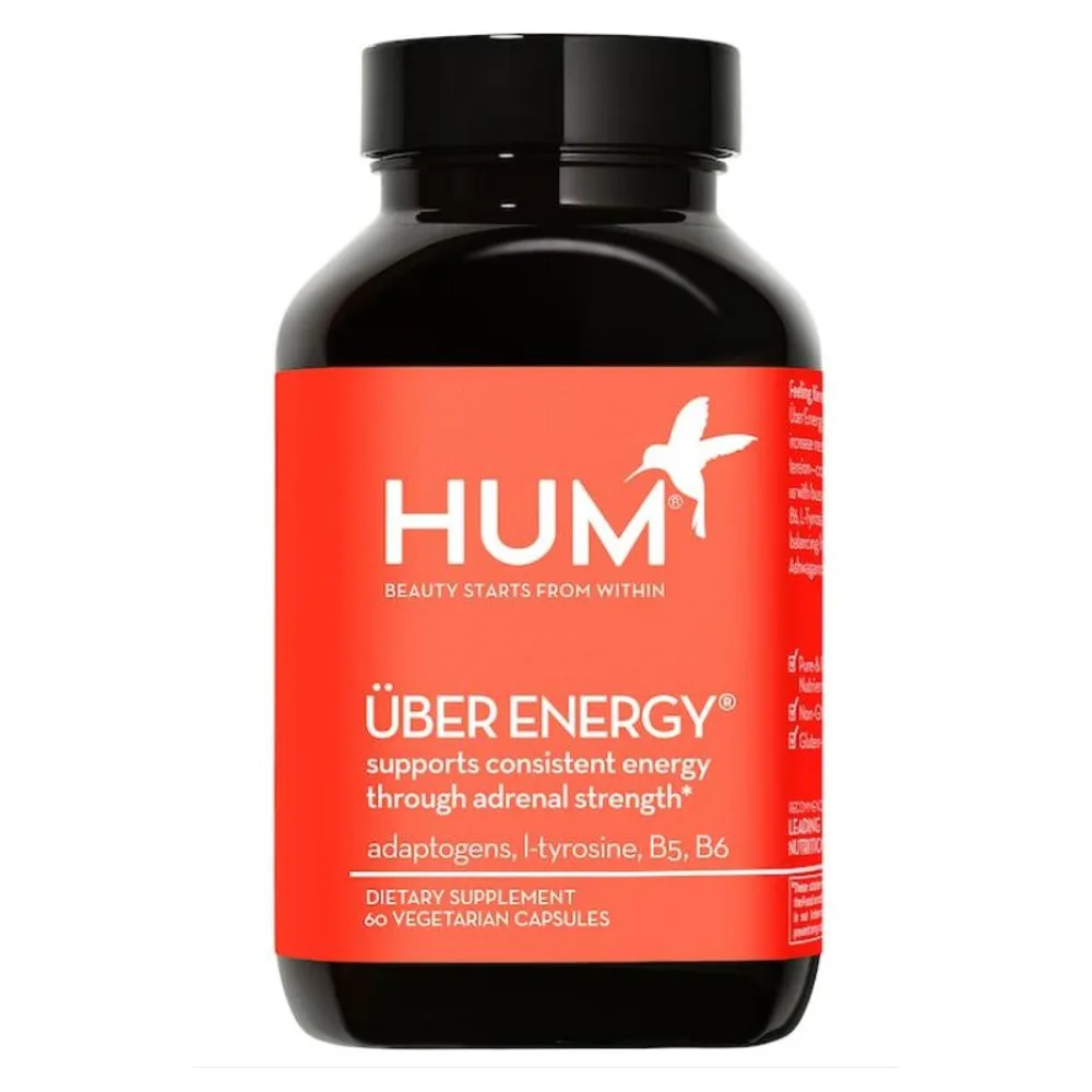 HUM Nutrition Uber Energy Adrenal Fatigue and Adaptogen Supplement