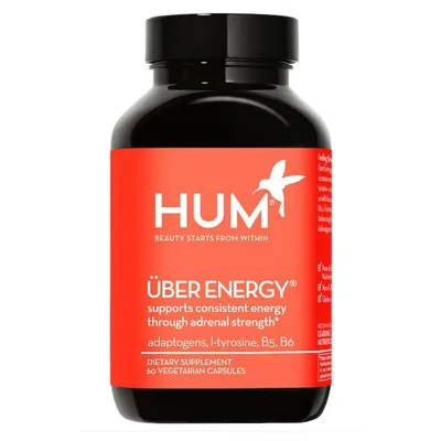 HUM Nutrition Uber Energy Adrenal Fatigue and Adaptogen Supplement