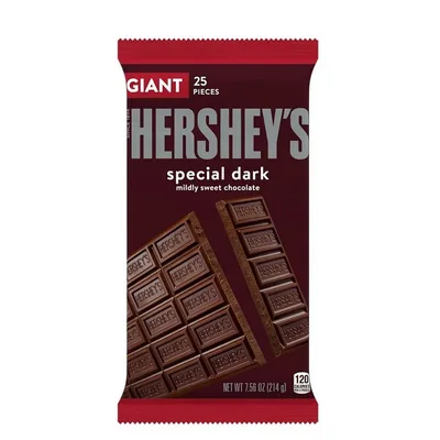Hershey's Giant Special Dark Mildly Sweet Chocolate