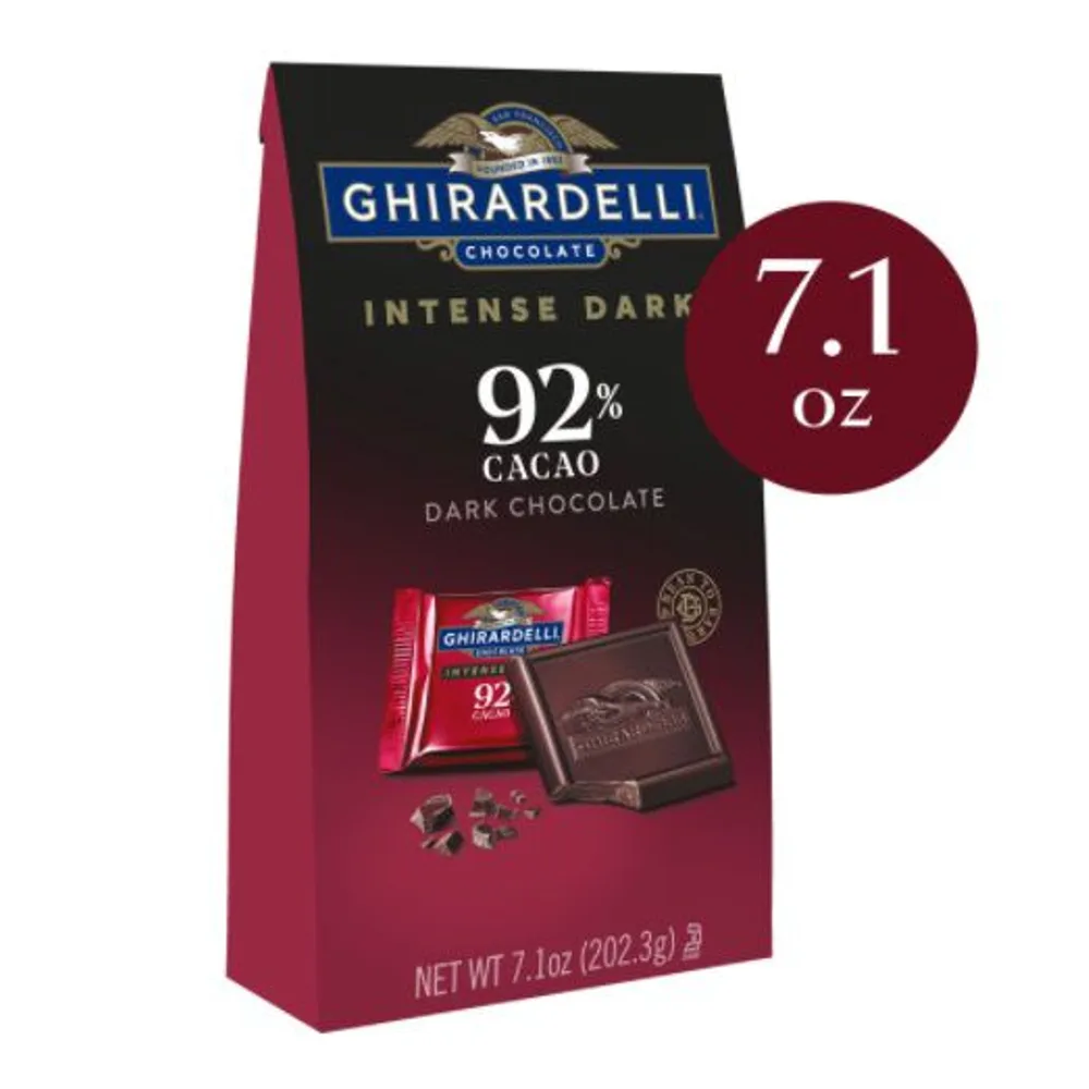 Ghirardelli Intense Dark Chocolate Squares 92% Cacao