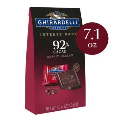Ghirardelli Intense Dark Chocolate Squares 92% Cacao