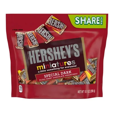Hershey's Miniatures Assorted Dark Chocolate Candy Bars
