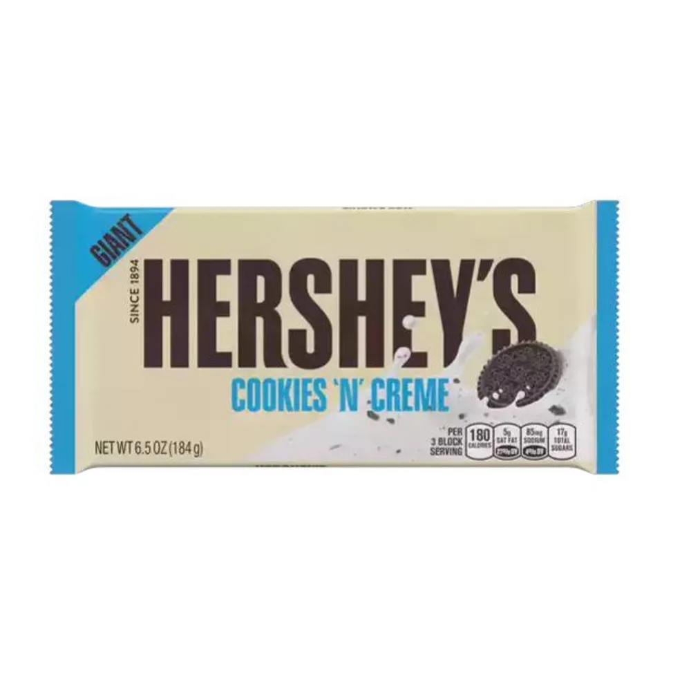 Hershey's Cookies 'N' Creme Candy Bar Giant
