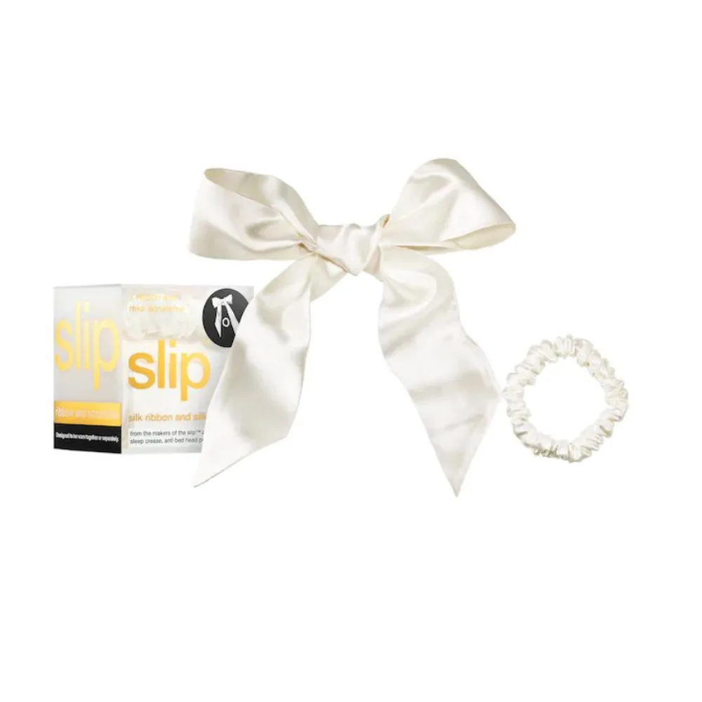 Slip Silk Ribbon & Scrunchie