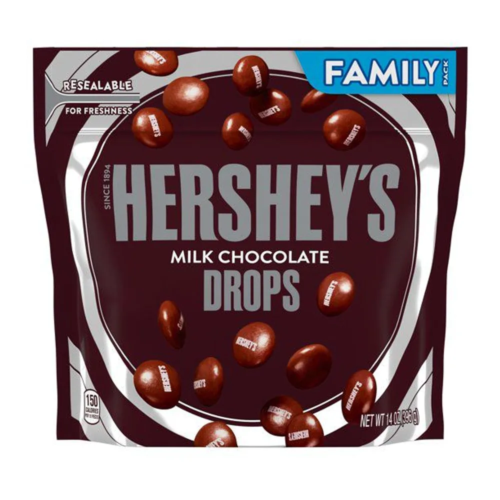 Hershey Milk Drops Pouch Family