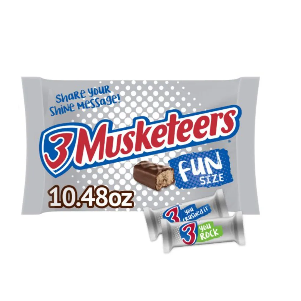 3 Musketeers Fun Size Chocolate Candy Bars