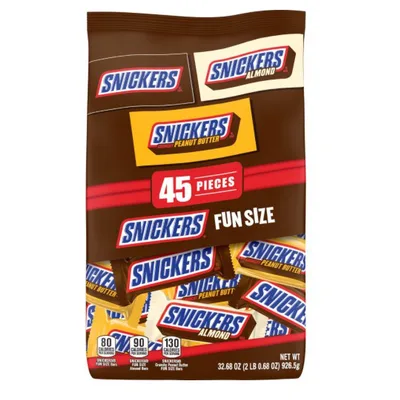 Snickers Variety Pack Fun Size Chocolate Candy Bars