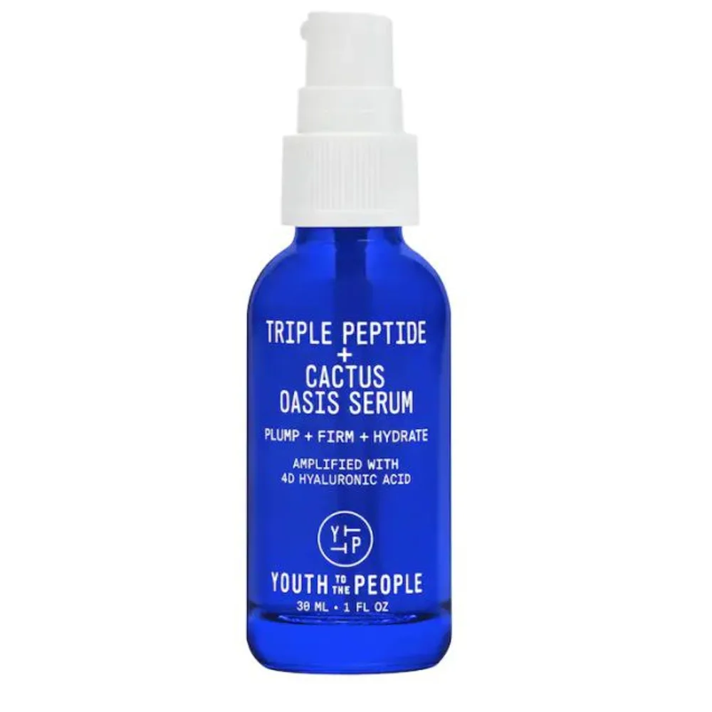 Youth To The People Triple Peptide Hydrating + Firming Oasis Serum with Hyaluronic Acid