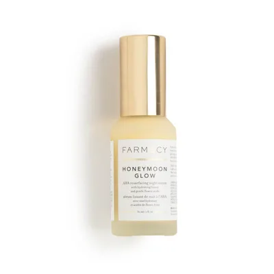 Farmacy HONEYMOON GLOW AHA Resurfacing Night Serum with Hydrating Honey + Gentle Flower Acids