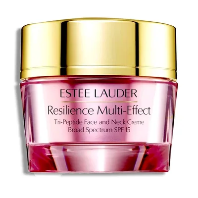 Estée Lauder  Resilience Multi-Effect Tri-Peptide Face and Neck Moisturizer Creme SPF 15