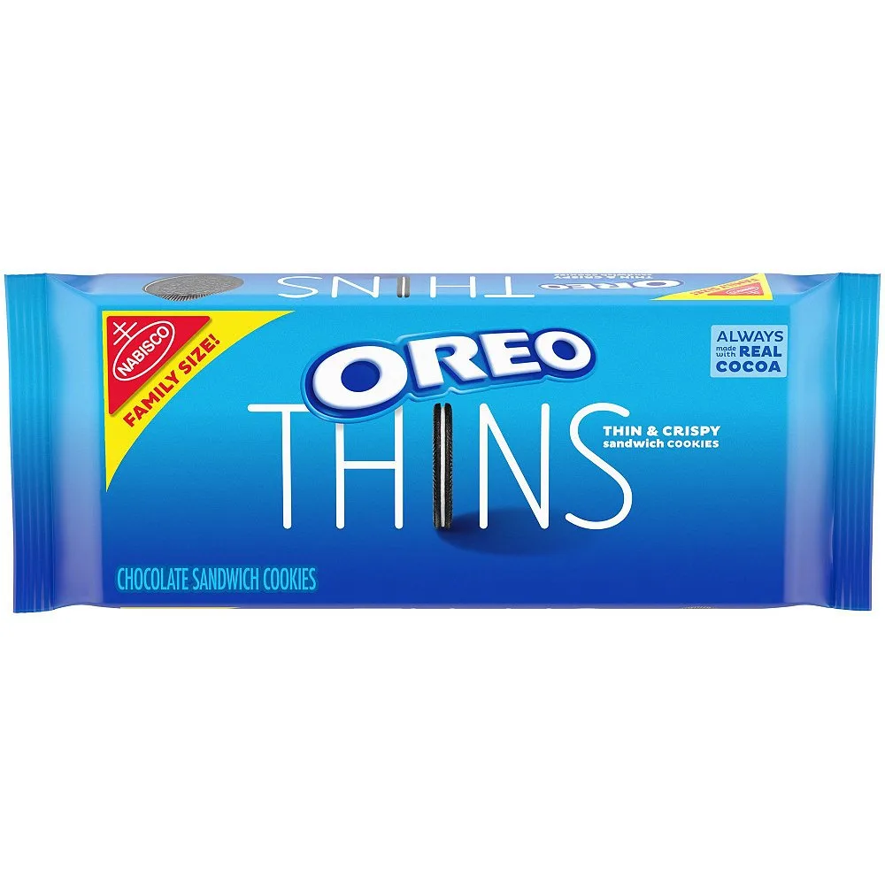 Nabisco Oreo Thins Chocolate Sandwich Cookies - Family Size