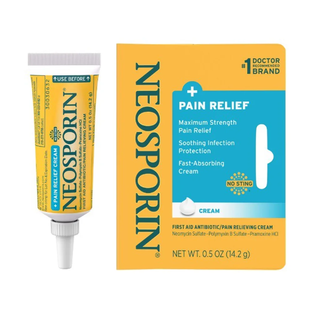 Neosporin + Pain Relief Dual Action Cream