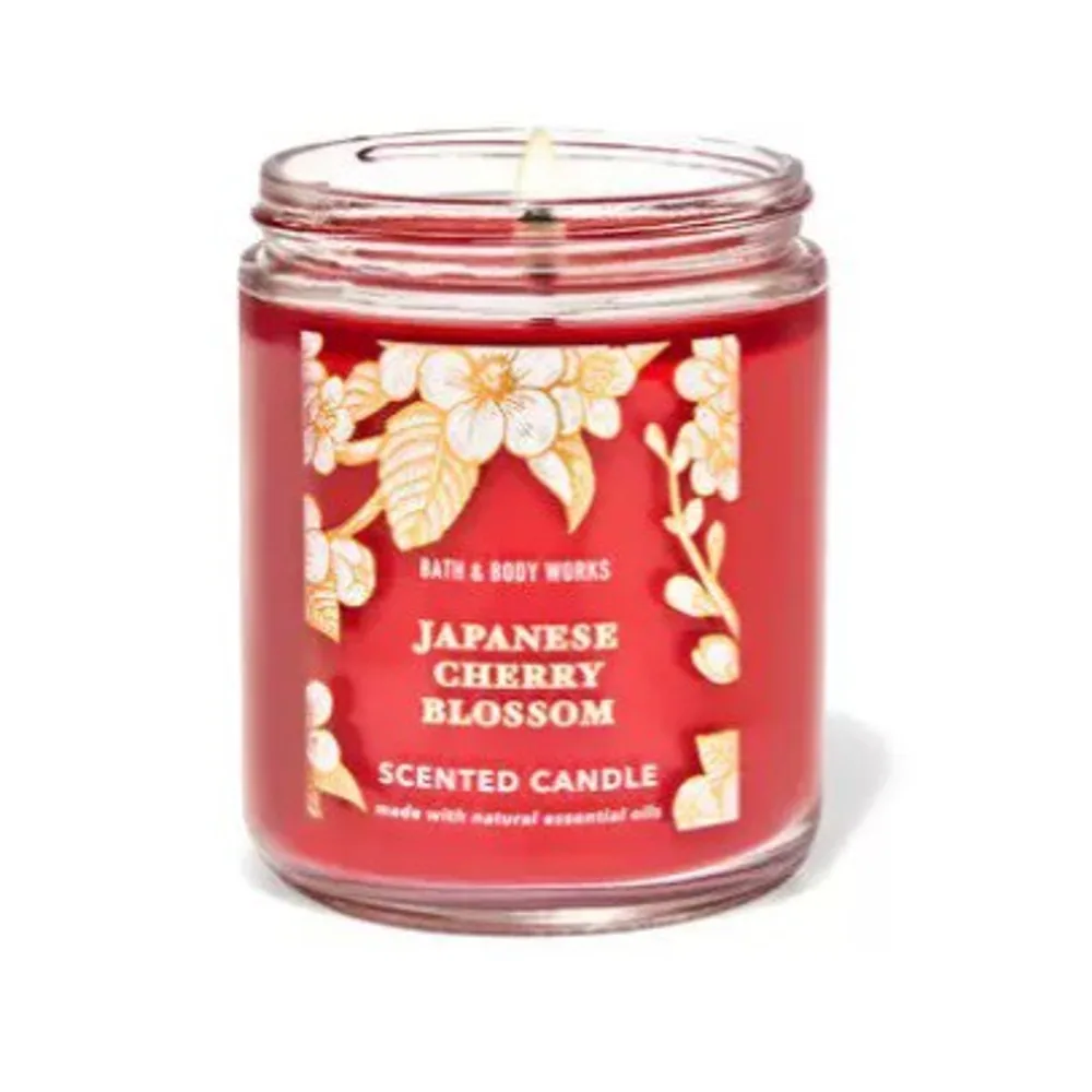 Japanese Cherry Blossom Single Wick Candle