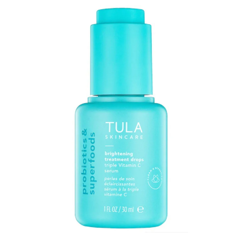 Tula Skincare Brightening Treatment Drops Triple Vitamin C Serum