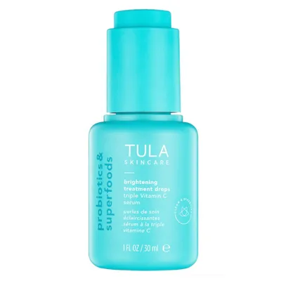 Tula Skincare Brightening Treatment Drops Triple Vitamin C Serum