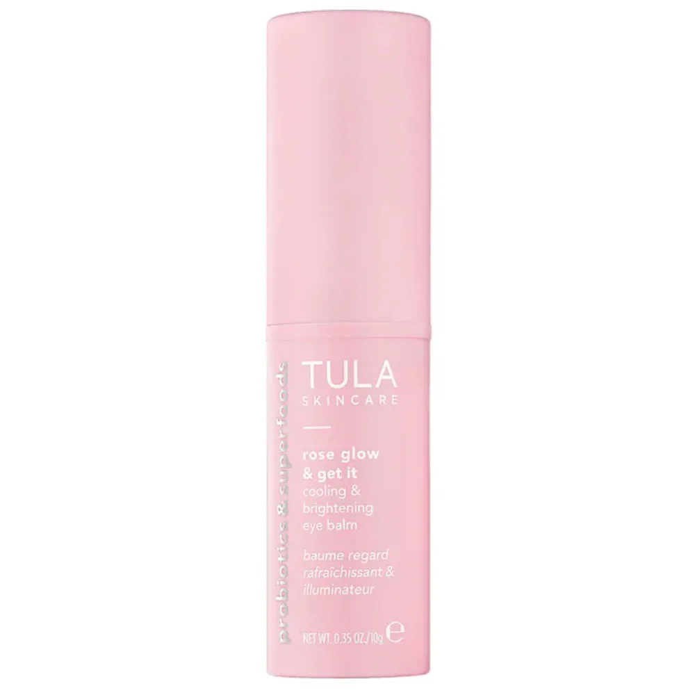 Tula Skincare Rose Glow + Get It Cooling & Brightening Eye Balm
