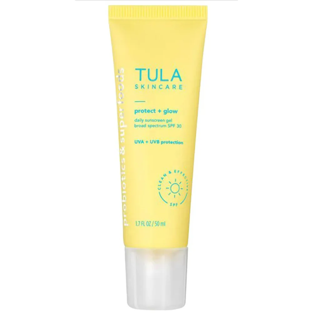 Tula Skincare Protect + Glow Daily Sunscreen Gel Broad Spectrum SPF 30