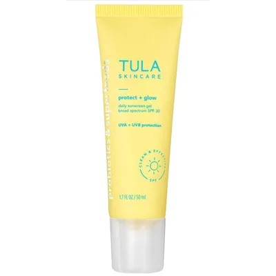 Tula Skincare Protect + Glow Daily Sunscreen Gel Broad Spectrum SPF 30