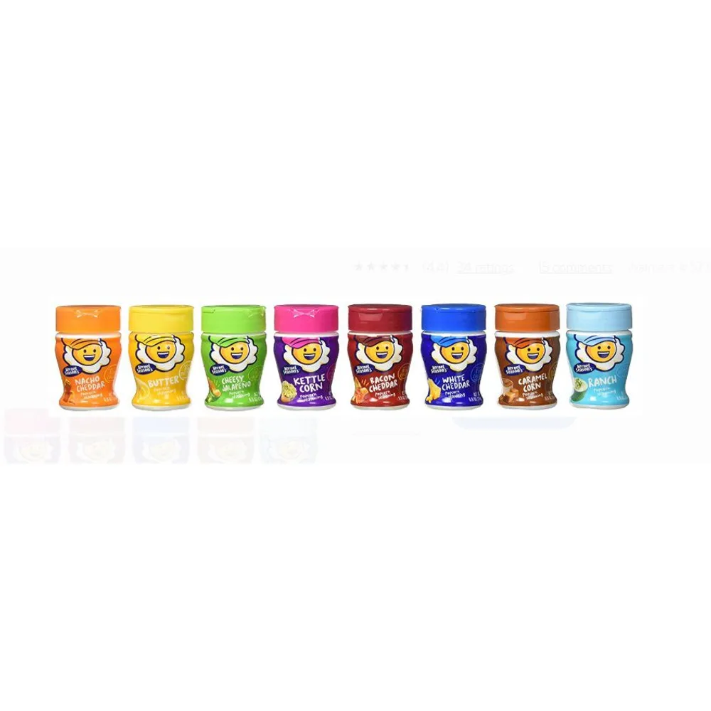 Kernel Season's Classic Mini Popcorn Seasoning, Variety Pack, 8 Count