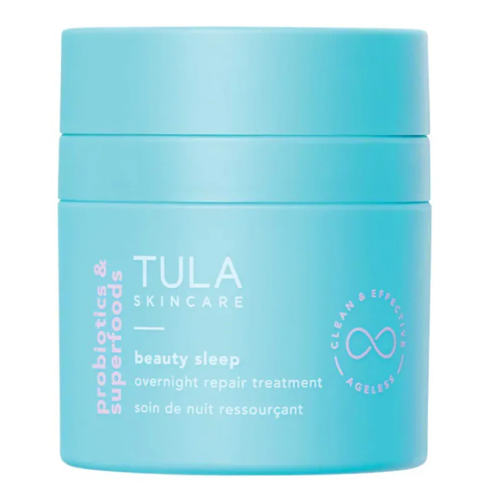 Tula Skincare Beauty Sleep Overnight Repair Treatment Cream with AHA's and Vitamin C