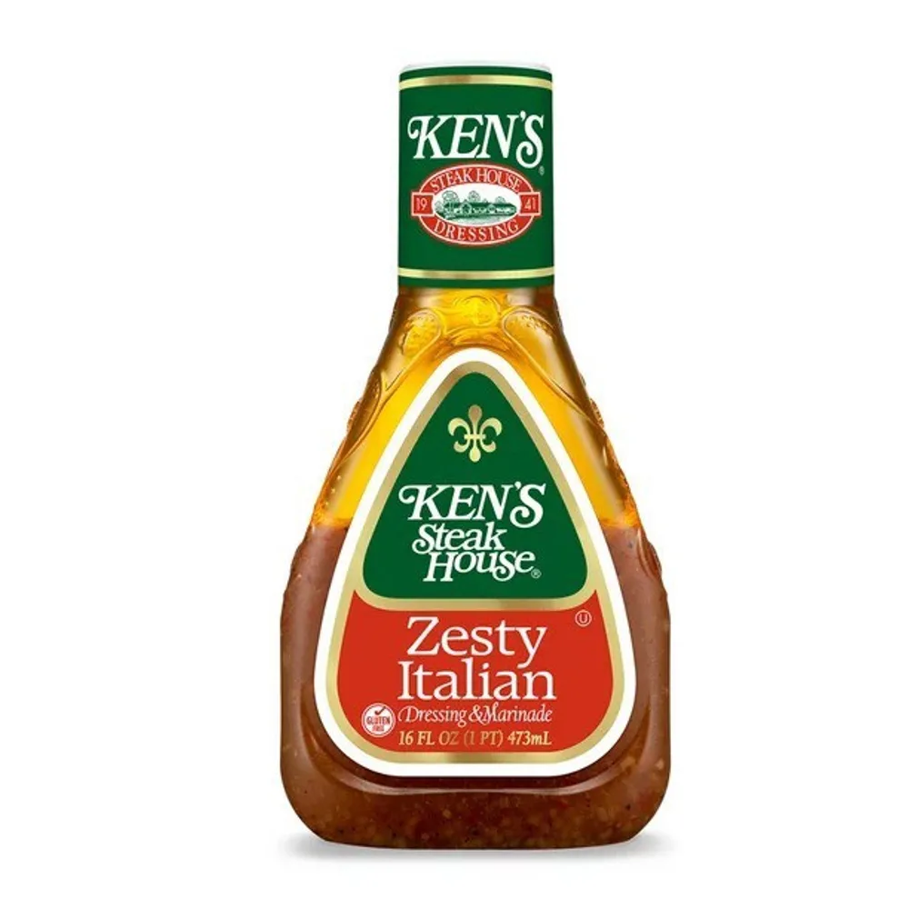 Ken's Steak House Zesty Italian Salad Dressing and Marinade