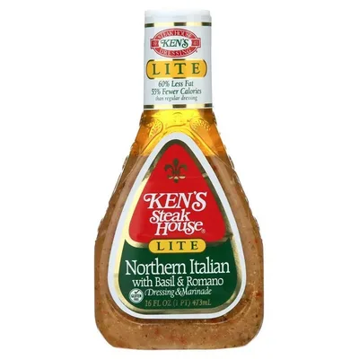 Ken's Steak House Lite Northern Italian Salad Dressing