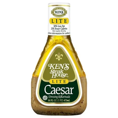 Ken's Steak House Lite Caesar Salad Dressing