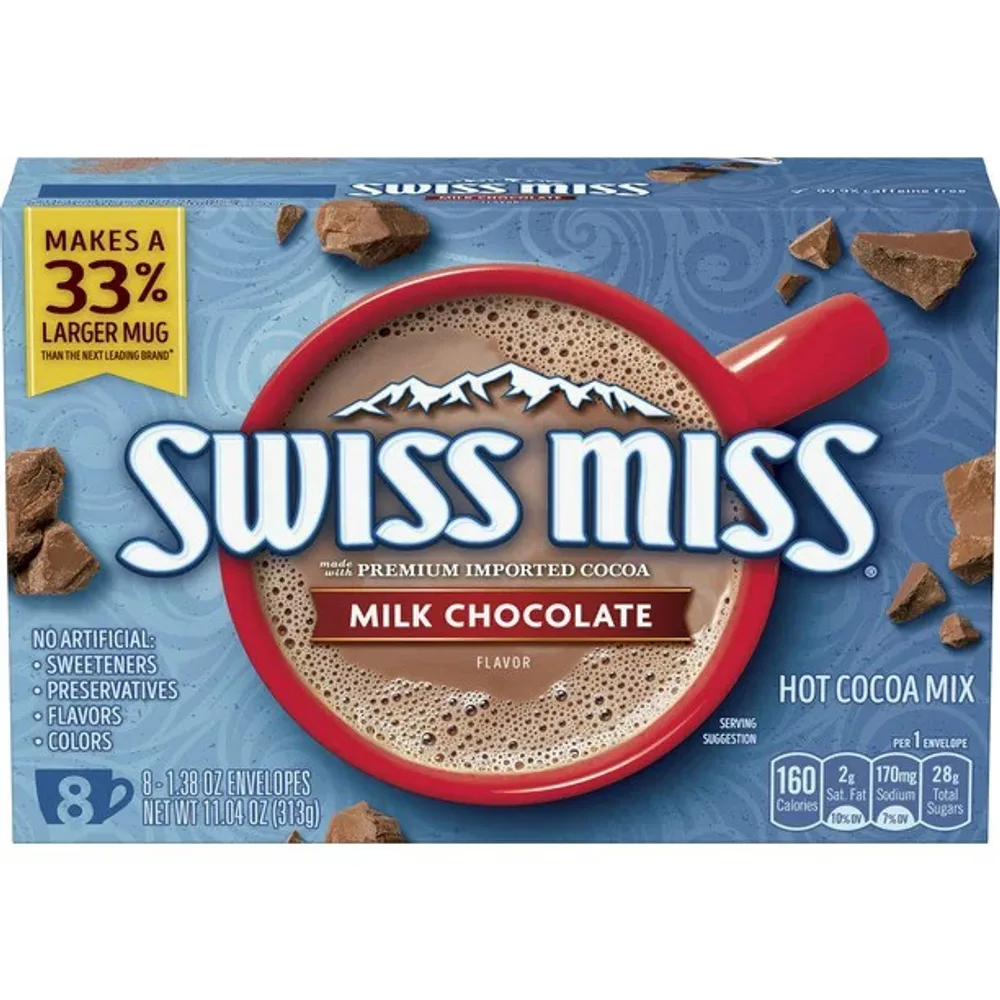 Swiss Miss Classics Milk Chocolate Hot Cocoa Mix