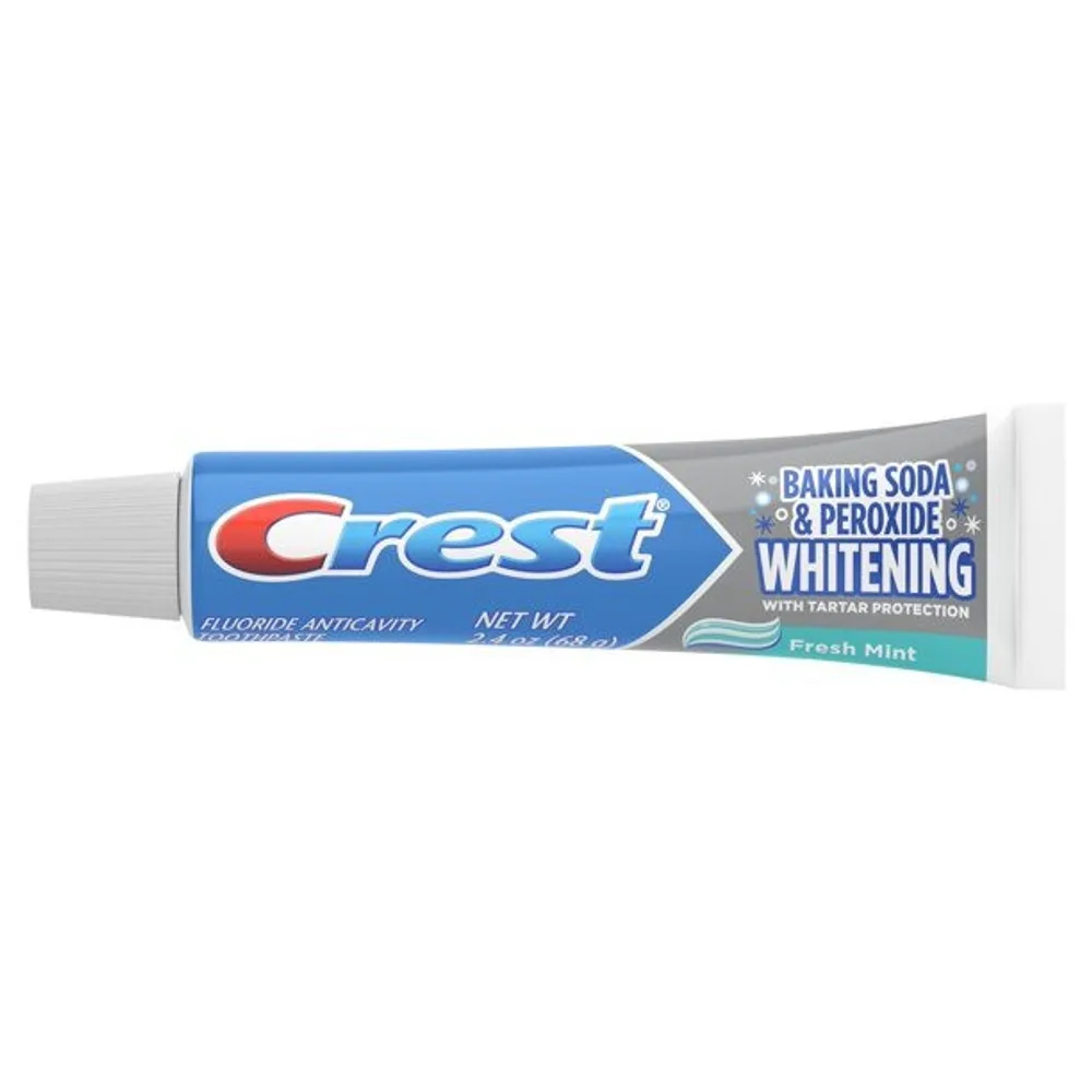 Crest Cavity Protection Toothpaste Whitening Baking Soda Fresh Mint