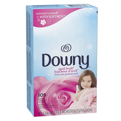 Downy April Fresh Fabric Softener Dryer Sheets