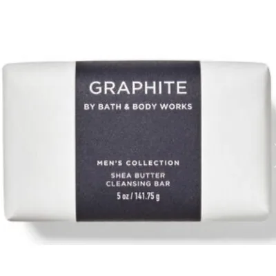 Mens Graphite Shea Butter Cleansing Bar