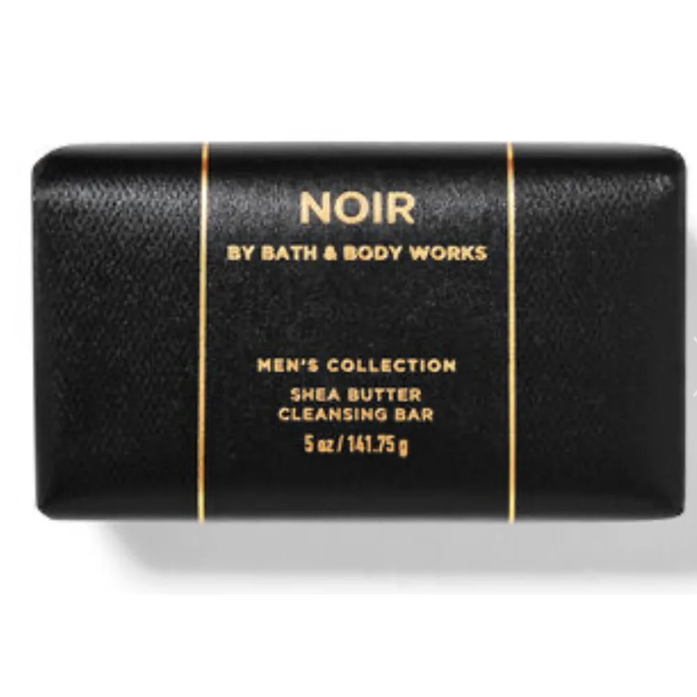 Mens Noir Shea Butter Cleansing Bar