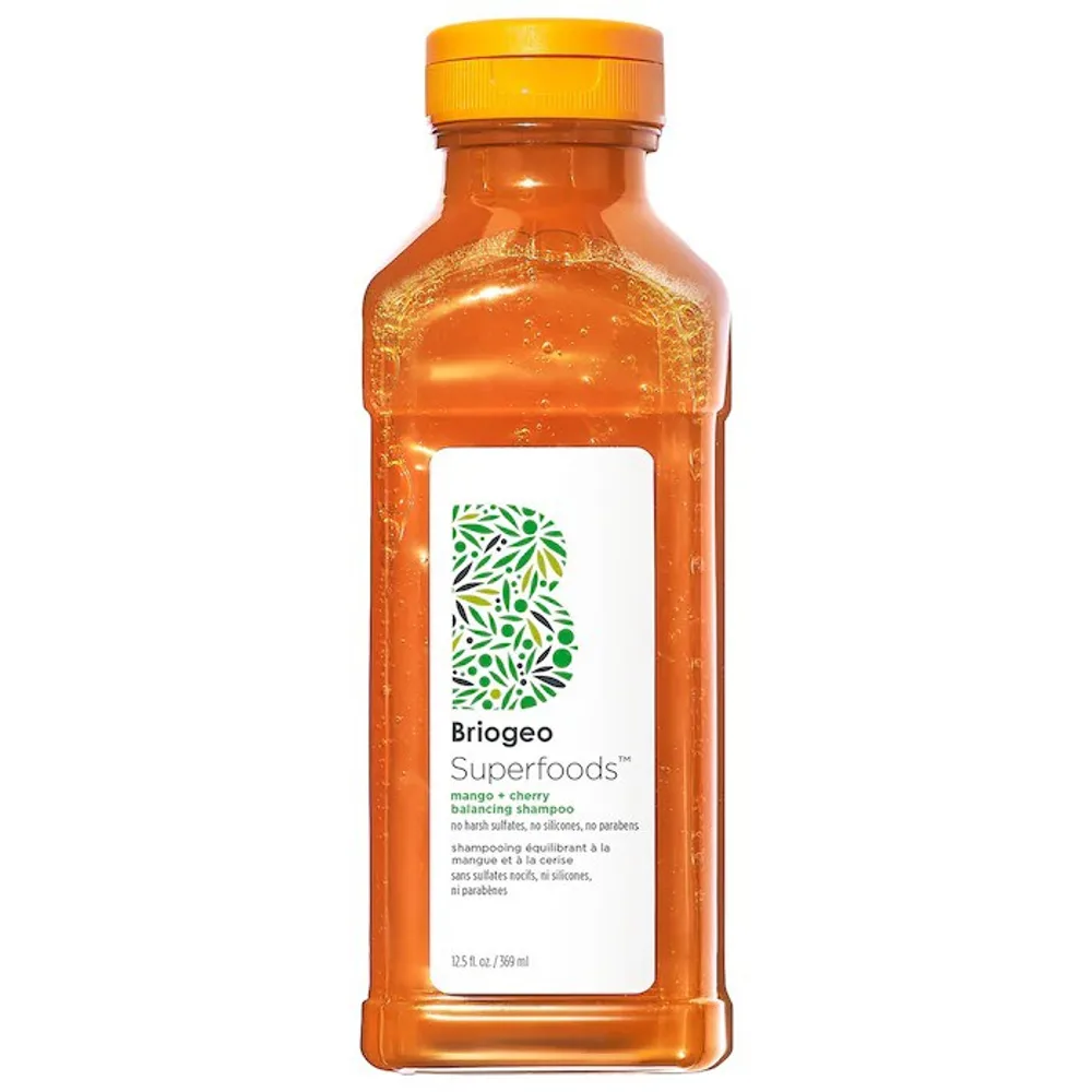 Briogeo Superfoods Mango + Cherry Oil Control & Balancing Shampoo