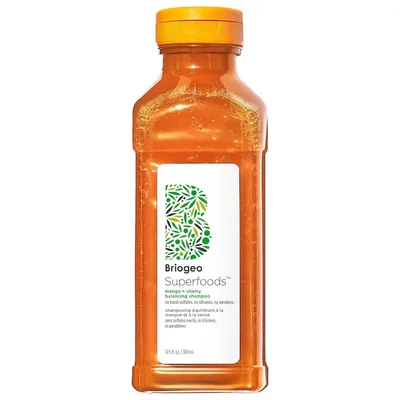Briogeo Superfoods Mango + Cherry Oil Control & Balancing Shampoo