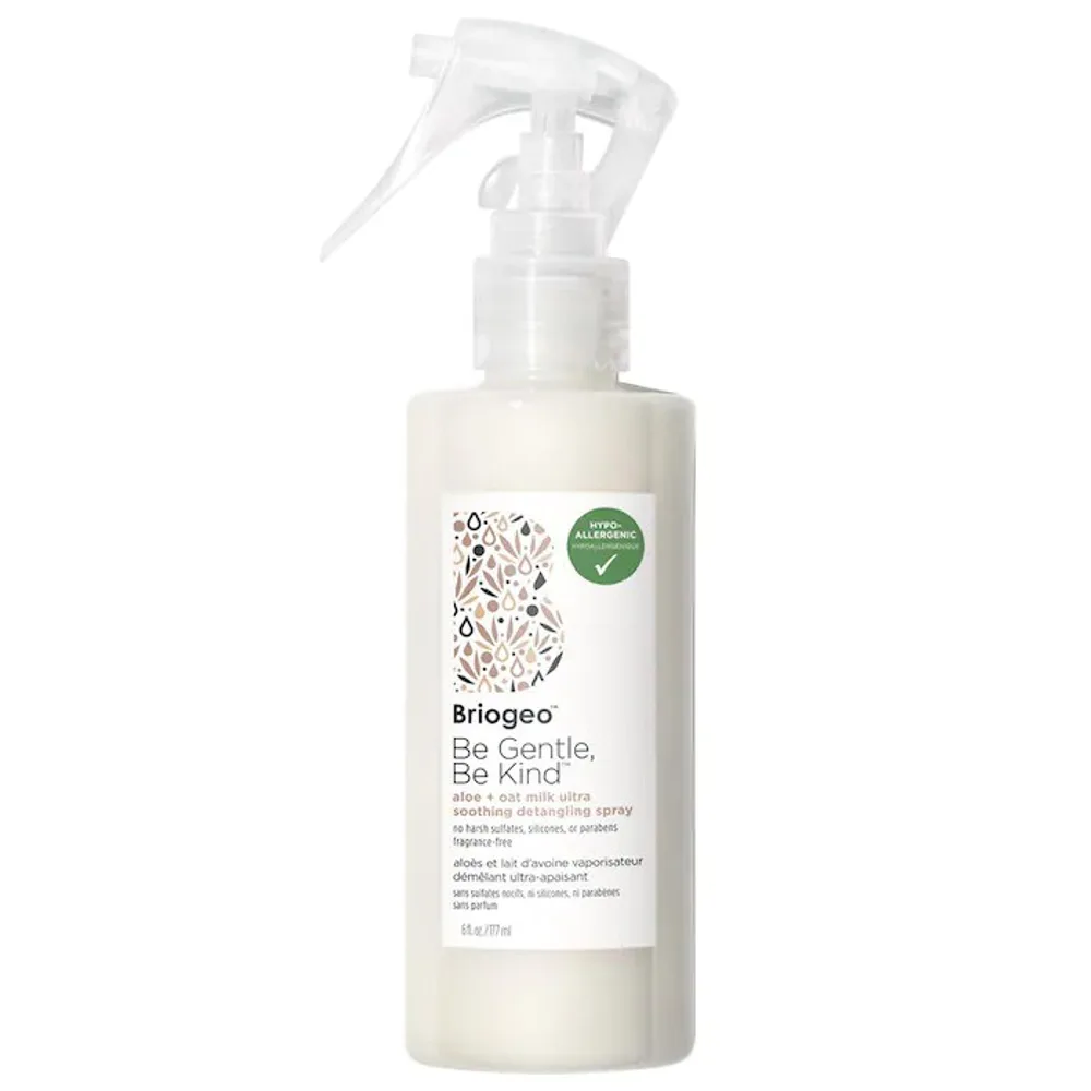 Briogeo Be Gentle Be Kind Aloe + Oat Milk Ultra Soothing Fragrance-Free Detangler