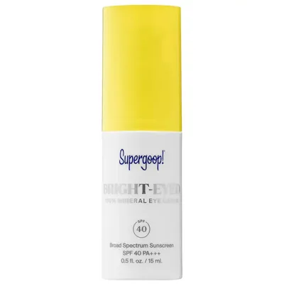 Supergoop! Bright-Eyed 100% Mineral Eye Cream SPF 40 PA+++