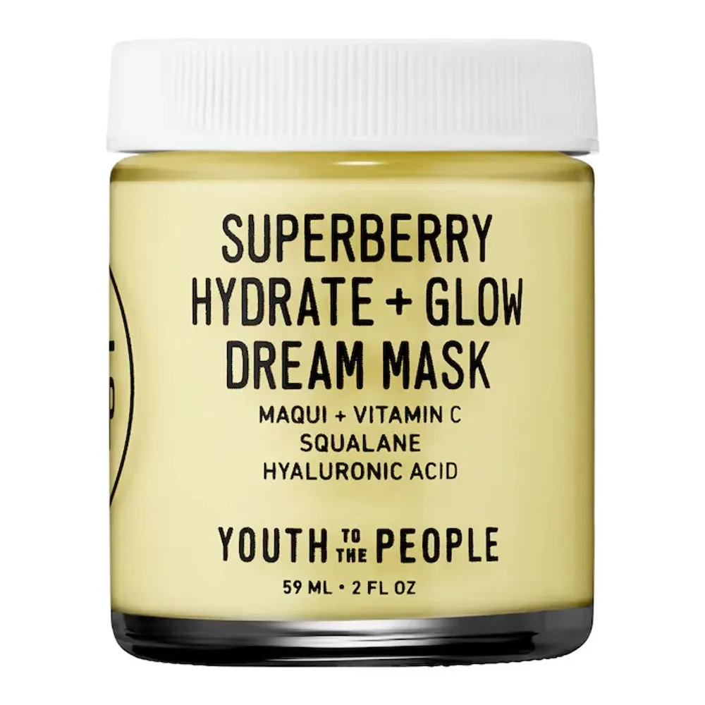 Youth To The People Superberry Hydrate + Glow Dream Mask with Vitamin C
