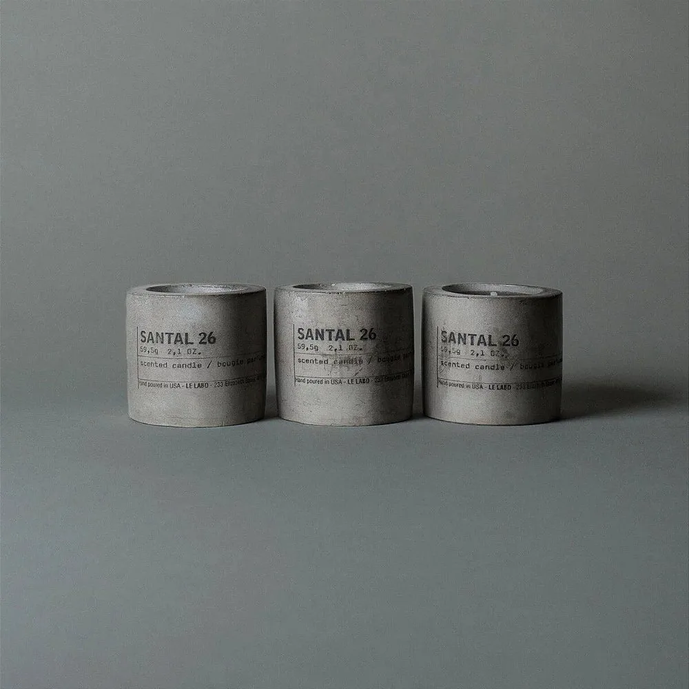 Le Labo Santal 26 Mini Concrete Votives