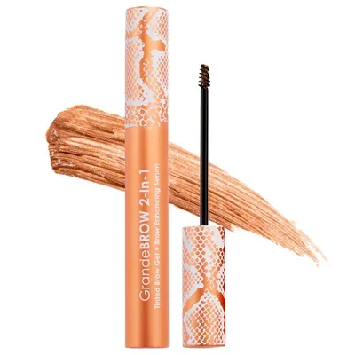 Grande Cosmetics GrandeBROW 2-In-1 Tinted Brow Gel + Brow Enhancing Serum