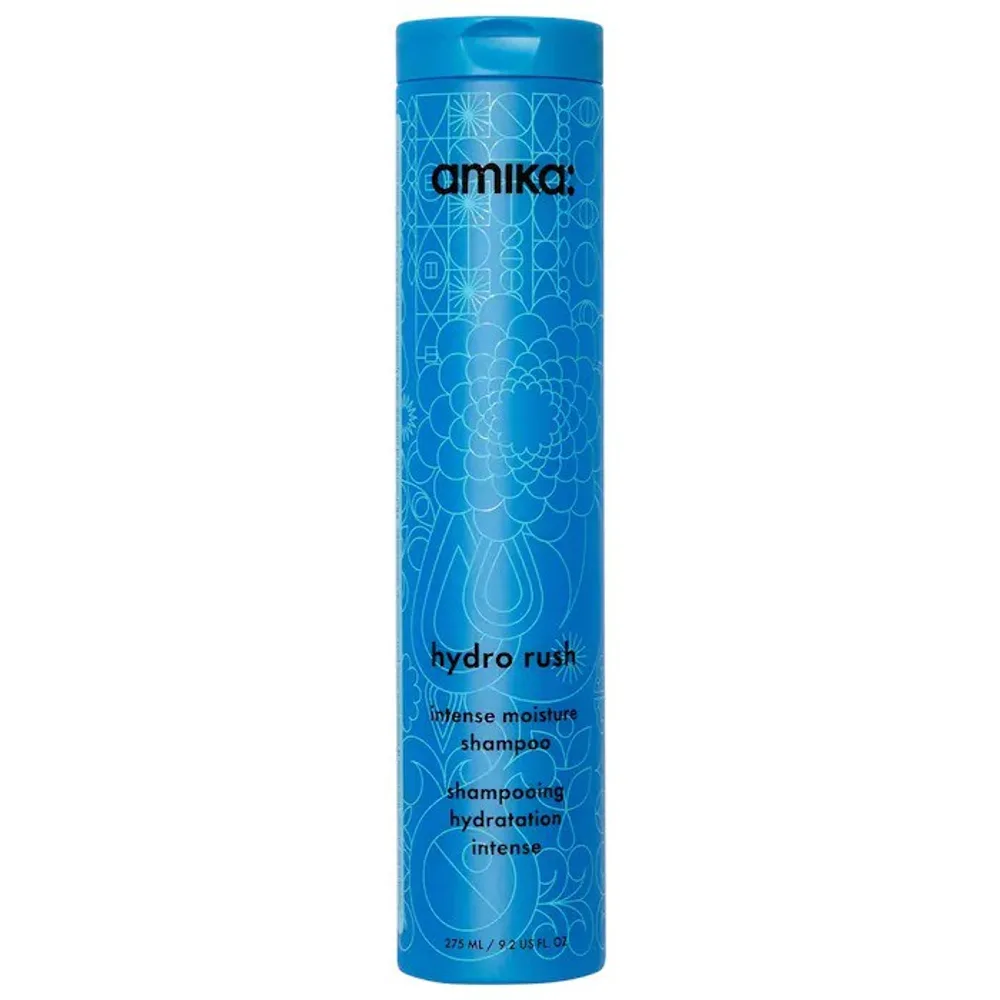 Amika Hydro Rush Intense Moisture Shampoo with Hyaluronic Acid