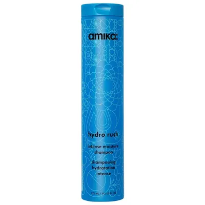 Amika Hydro Rush Intense Moisture Shampoo with Hyaluronic Acid
