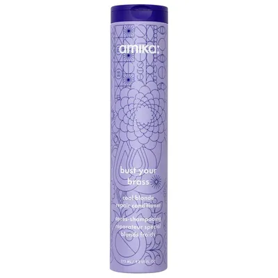 Amika Bust Your Brass Blonde Purple Conditioner