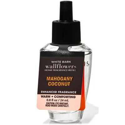 Mahogany Coconut Wallflowers Fragrance Refill