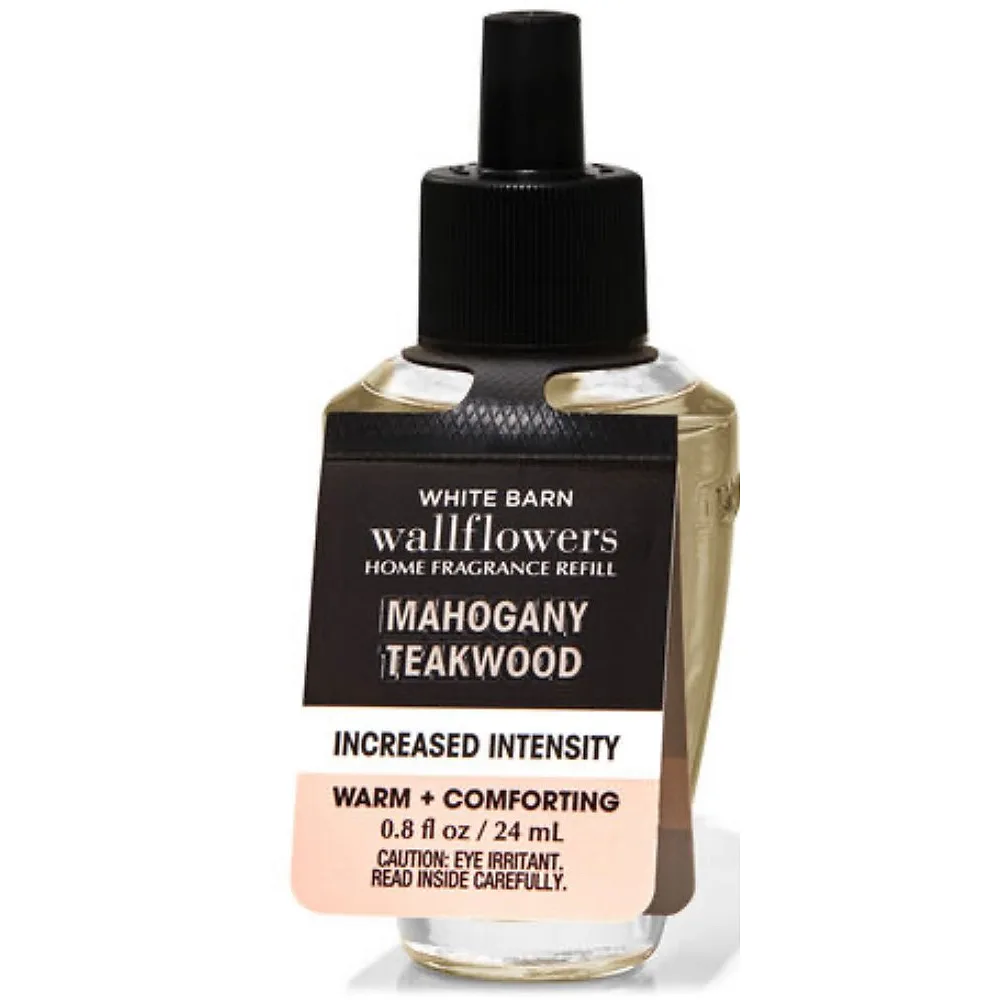 Mahogany Teakwood Increased Intensity Wallflowers Fragrance Refill