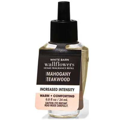 Mahogany Teakwood Increased Intensity Wallflowers Fragrance Refill