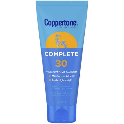 Coppertone Complete Sunscreen Lotion SPF 30