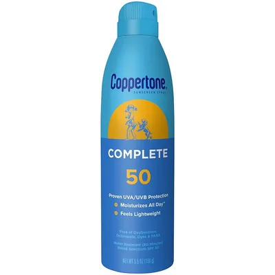 Coppertone Complete Sunscreen Spray SPF 50