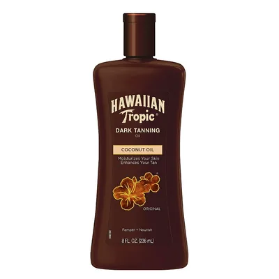 Hawaiian Tropic Dark Tanning Oil Made With Coconut